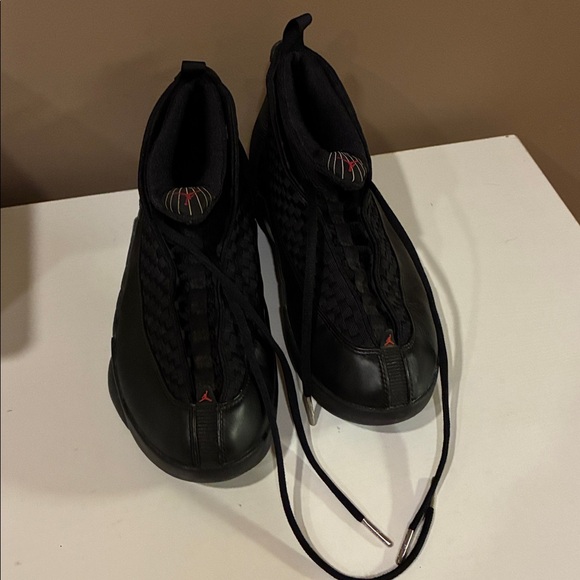 Rare Nike Air Jordan 15 Retro Stealth shoes Size 9 - Picture 4 of 12